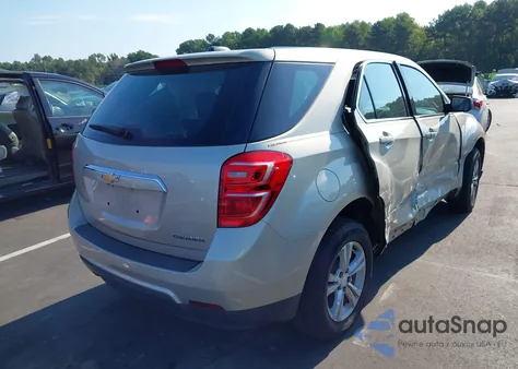 2016 Chevrolet Equinox Ls from USA, damaged, VIN 2GNALBEK3G1135397